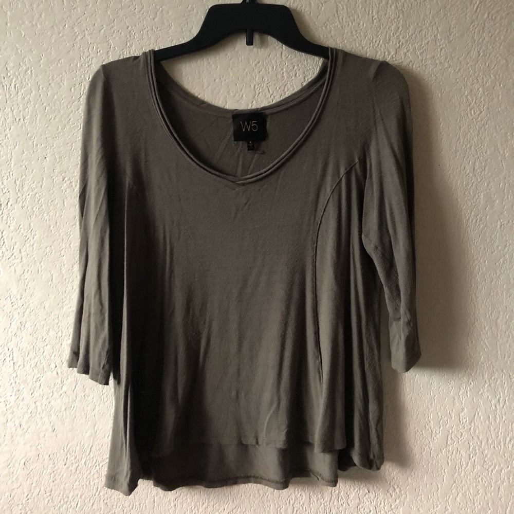 Olive Green Top